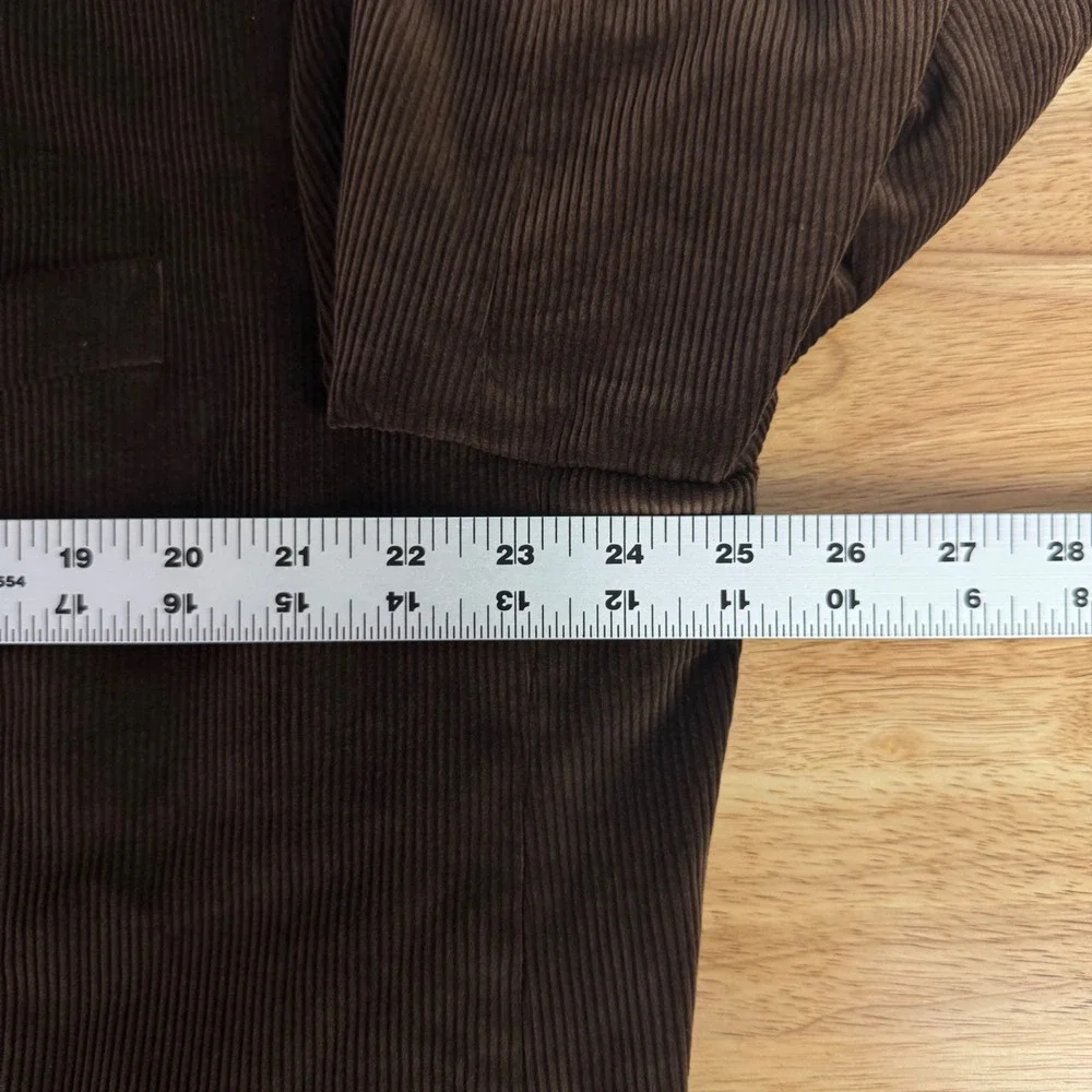 Saddlebred Mens 48R Brown Corduroy Sport Coat Two Button Blazer Formal Office‎